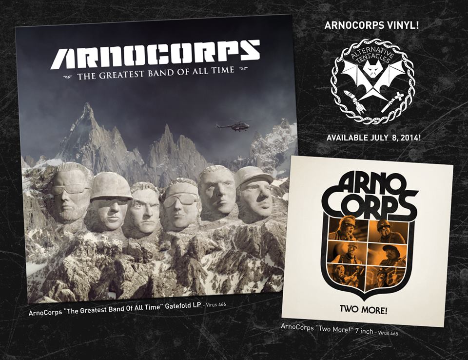 ArnoCorps vinyl re-release on Alternative Tentacles