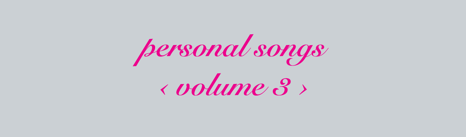 SHANNON CURTIS Personal Songs Volume 3
